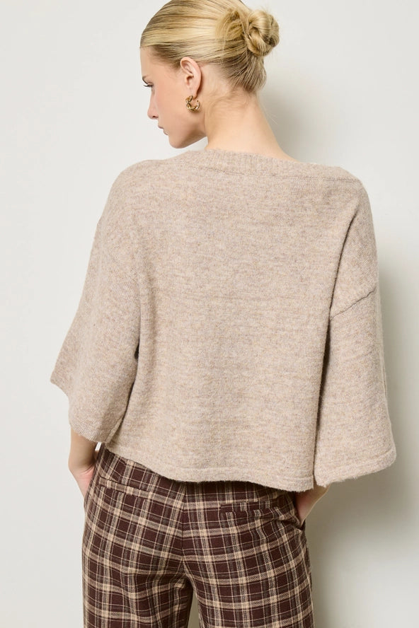 Sunday in SoHo Cardigan- Cappuccino