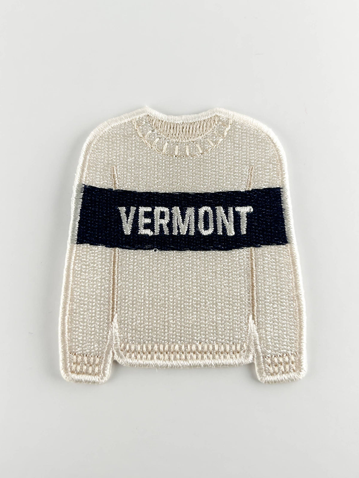 Vermont Sweater Iron-On Patch