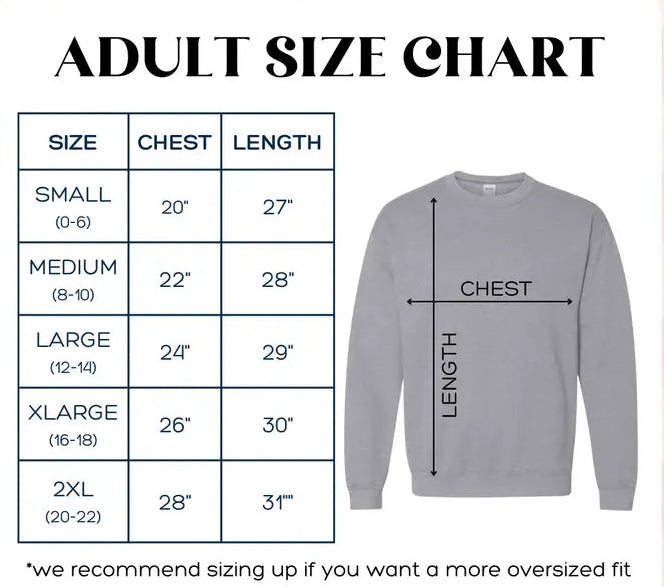 Make Heaven Crowded Puff Crewneck- Blue