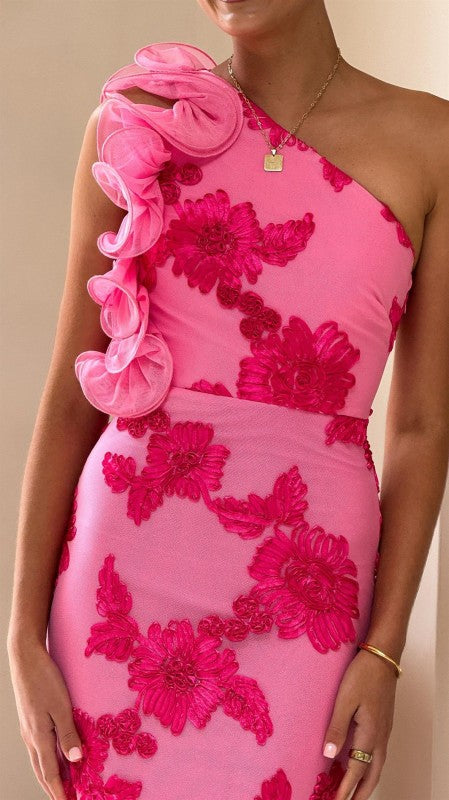 *PRE ORDER* Punta Cana Petunia Dress- Pink 1/30