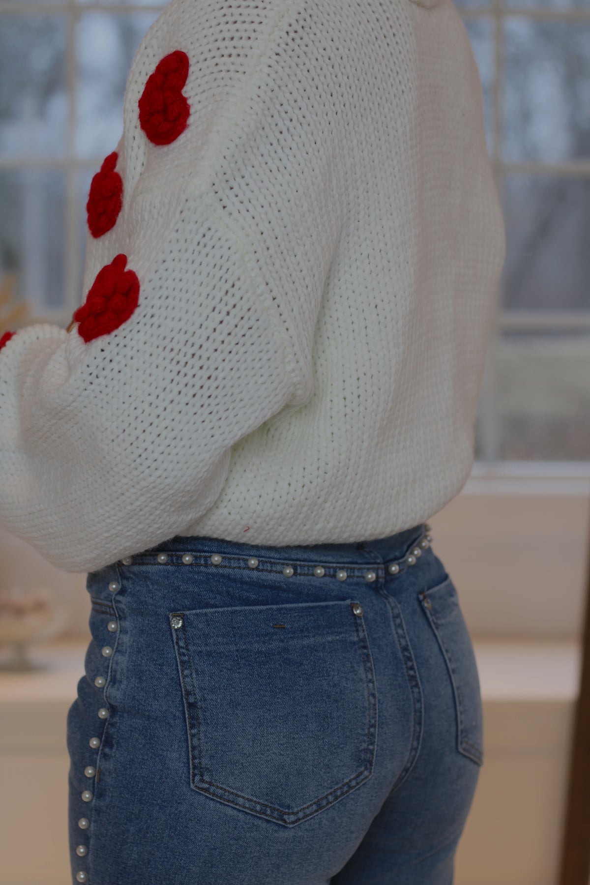 Perfect Match Pearl Wide Leg Jeans- Medium Denim