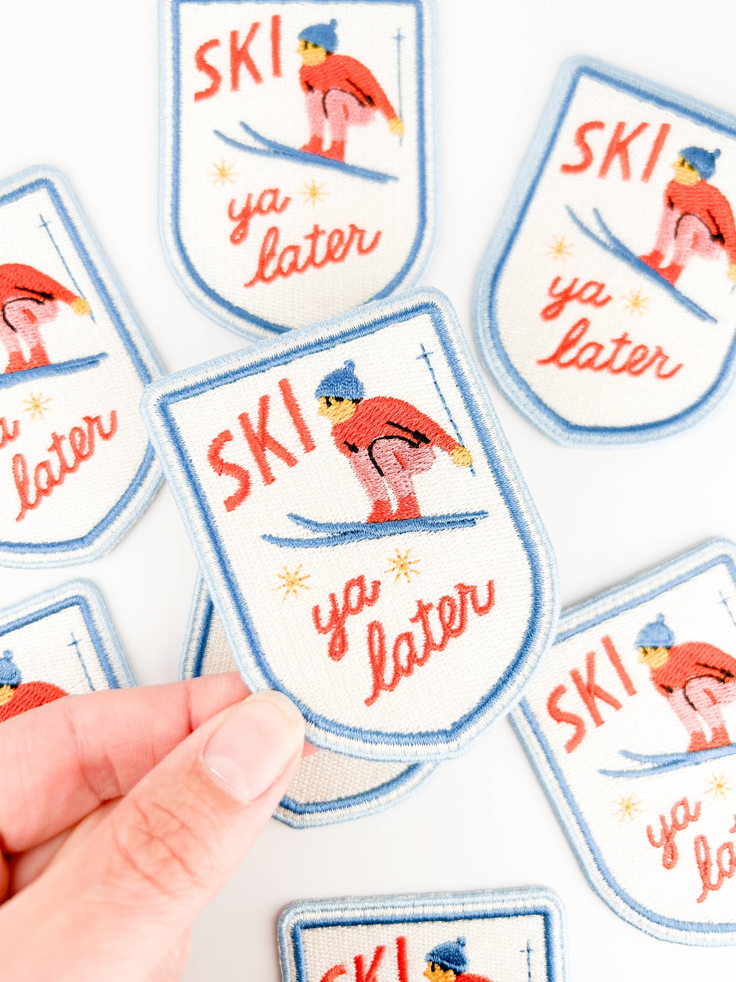 Ski Ya Later Iron-On Patch