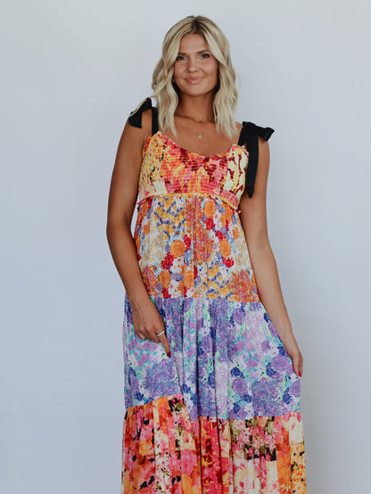 Sweet Escape Floral Maxi- Multi Flower