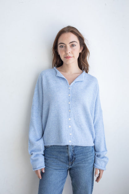 Haven Cardigan- Sky Blue