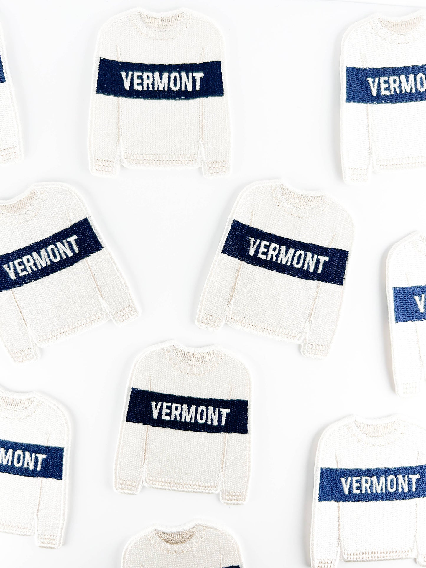Vermont Sweater Iron-On Patch