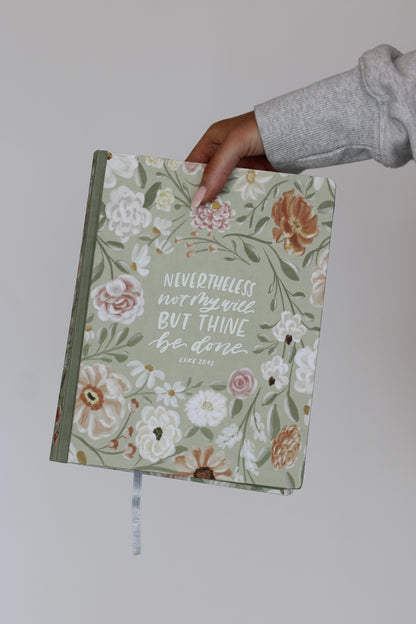 KJV LP Note-taking Bible LP HC Your Will Be Done Luke 22:42