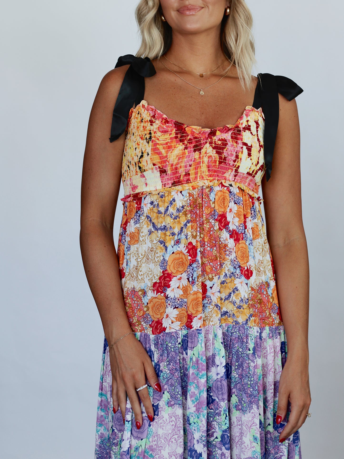 Sweet Escape Floral Maxi- Multi Flower