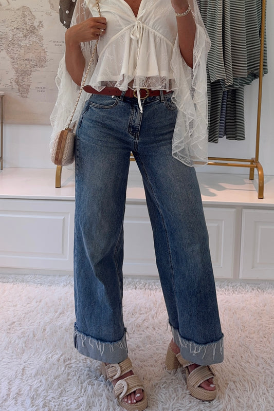 *PRE ORDER* Danielle Straight Leg Jeans- Medium Indigo 7/18