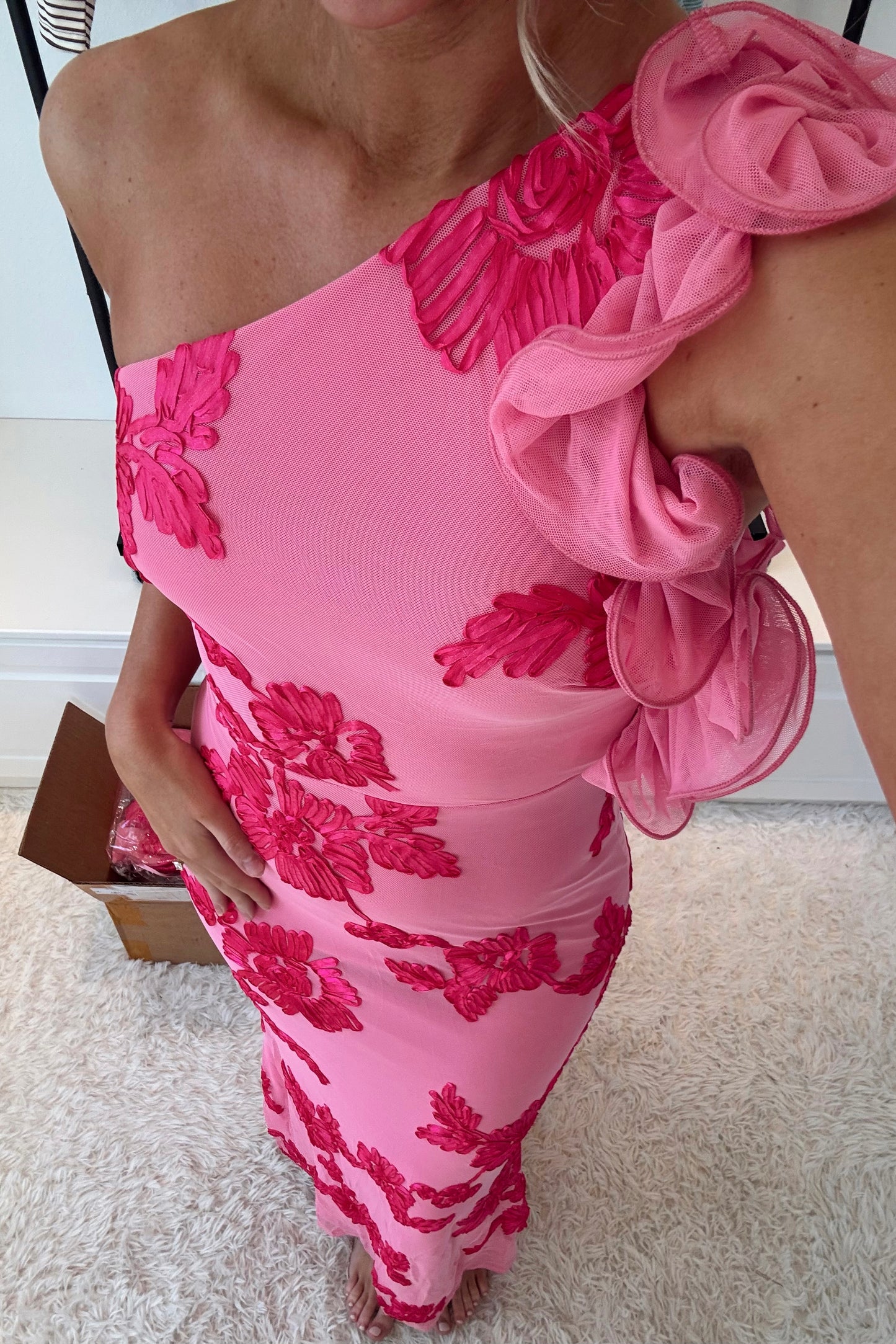 *PRE ORDER* Punta Cana Petunia Dress- Pink 1/30