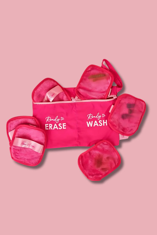 Wet/Dry MakeUp Eraser Bag