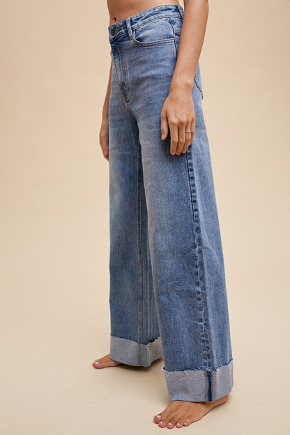 *PRE ORDER* Danielle Straight Leg Jeans- Medium Indigo 7/18