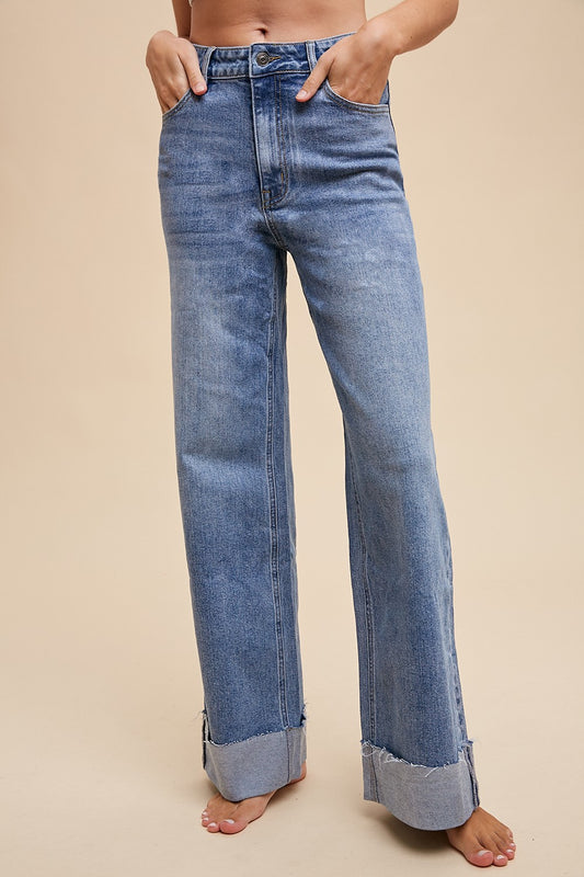 *PRE ORDER* Danielle Straight Leg Jeans- Medium Indigo 7/18
