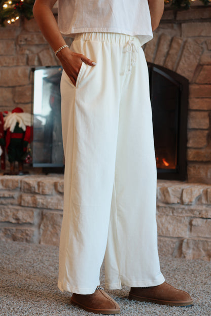 Winter Haven Lounge Pants- Cream