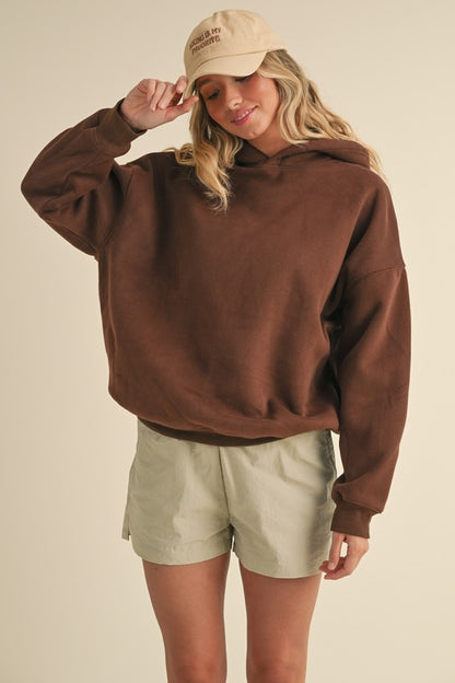 Southwest Oversized Hoodie- Chocolate