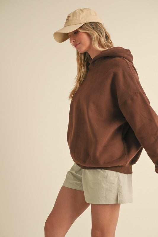 Southwest Oversized Hoodie- Chocolate