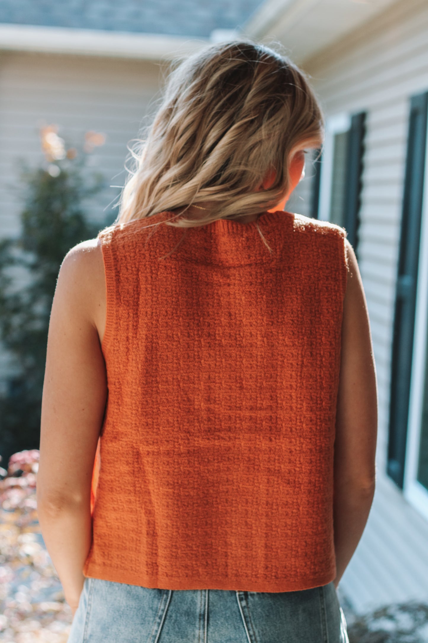 Harvest Knit Sweater Vest