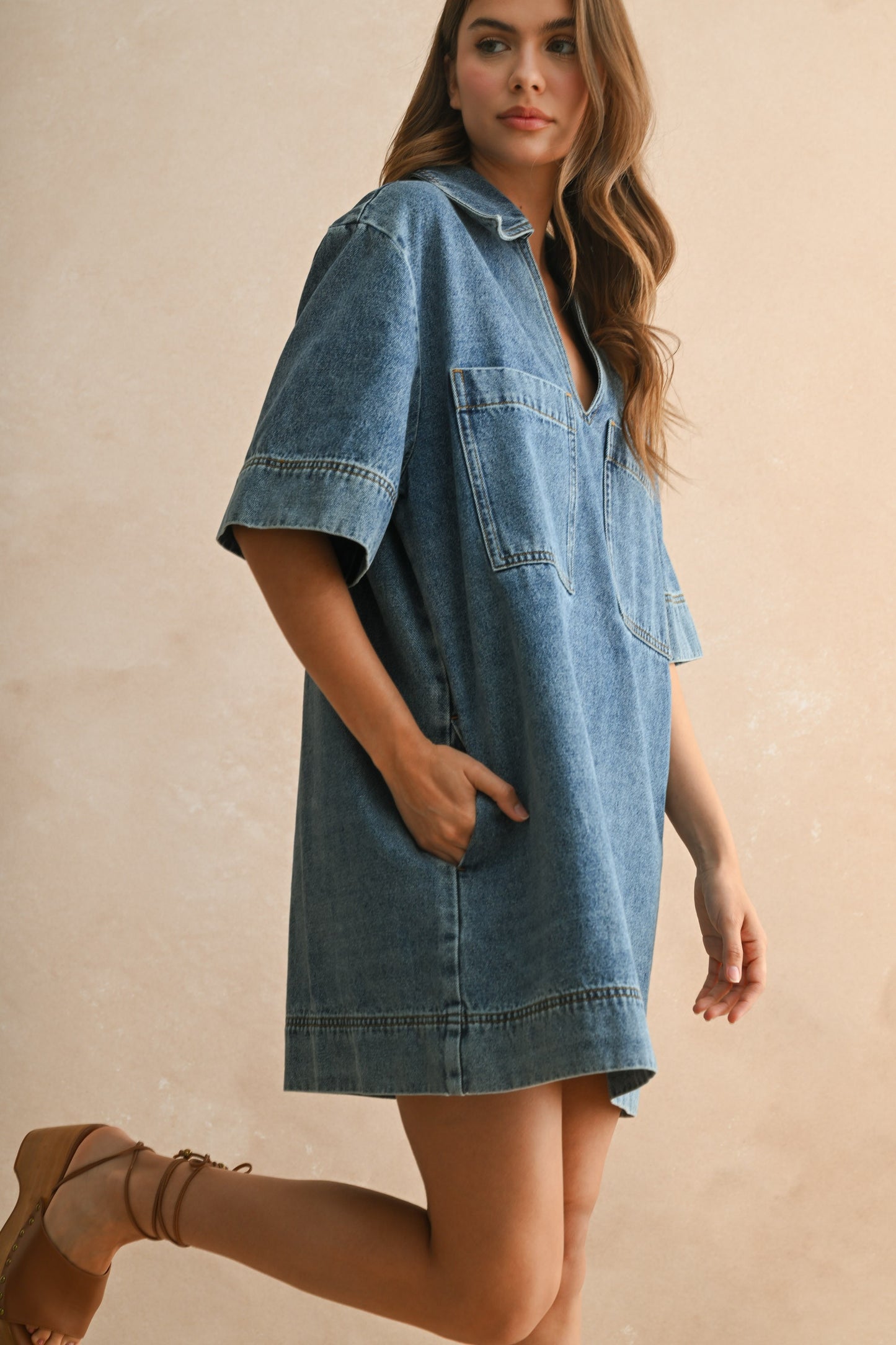 Daria Denim Dress