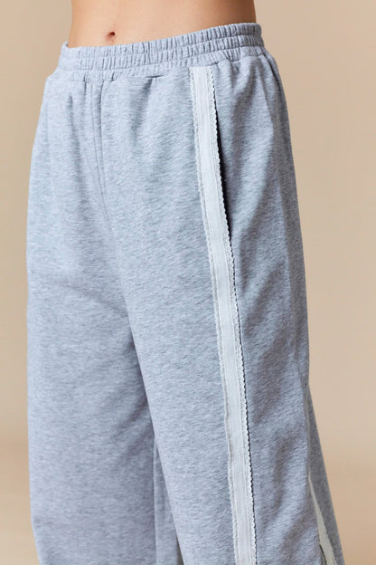 Grace Scalloped Set- Gray