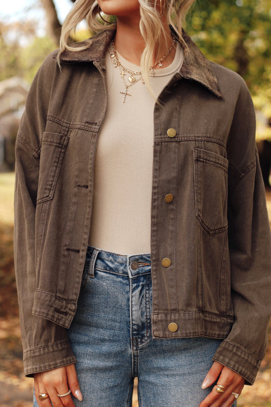 The Hudson Jacket- Brownie