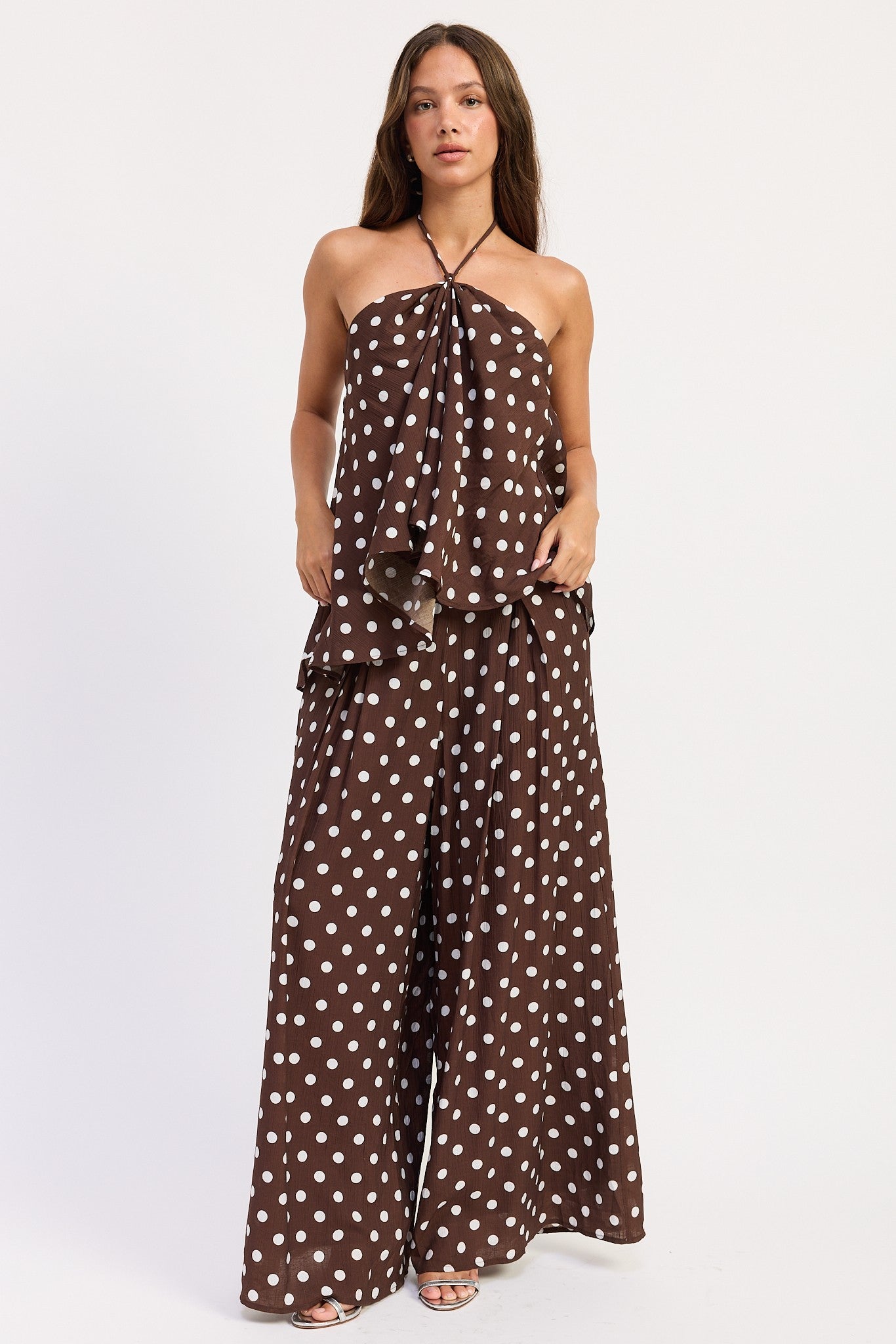 Dotty Darling Set- Brown TALL
