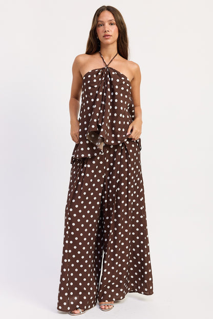 Dotty Darling Set- Brown TALL