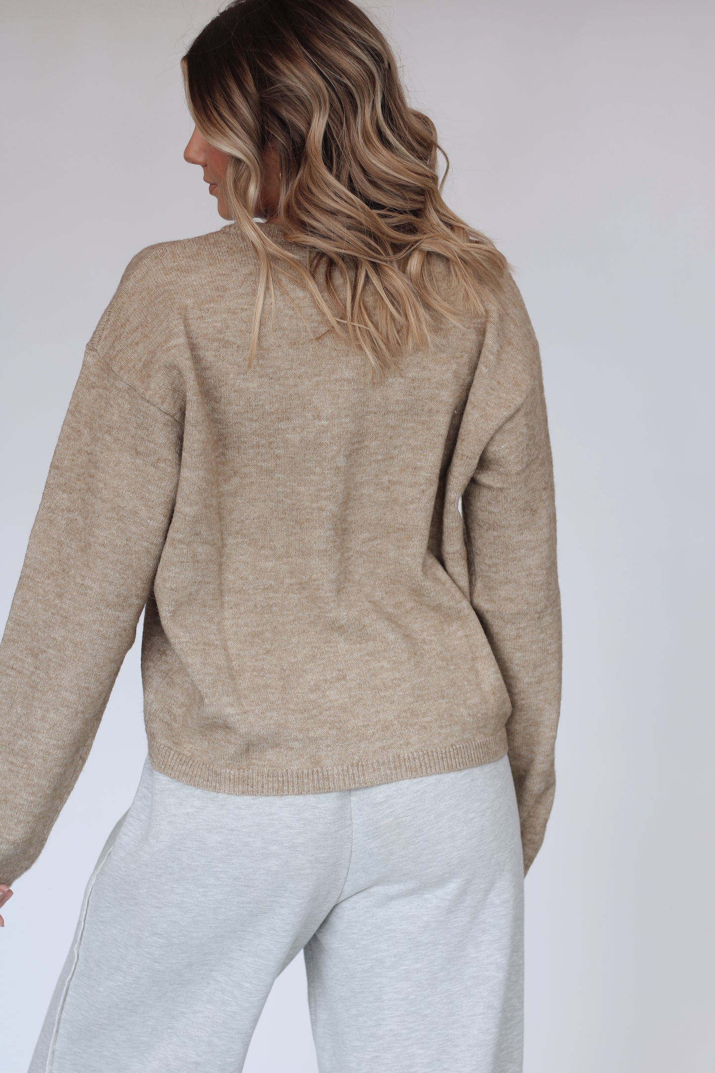 Drift Away Cardigan- Mocha