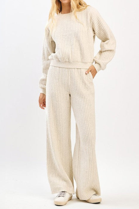Willow Quilted Set- Oatmeal