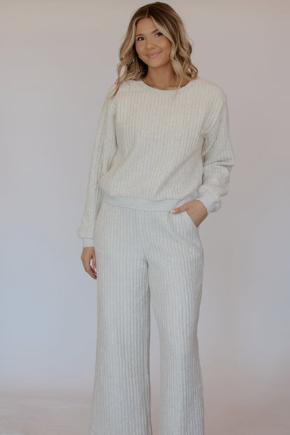 Willow Quilted Set- Oatmeal