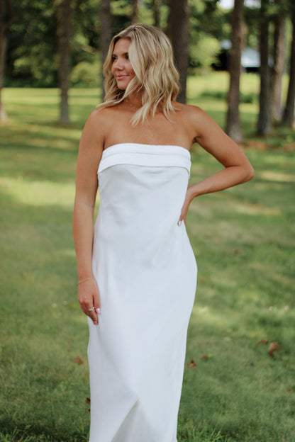 Dinner Time Bride Dress- White