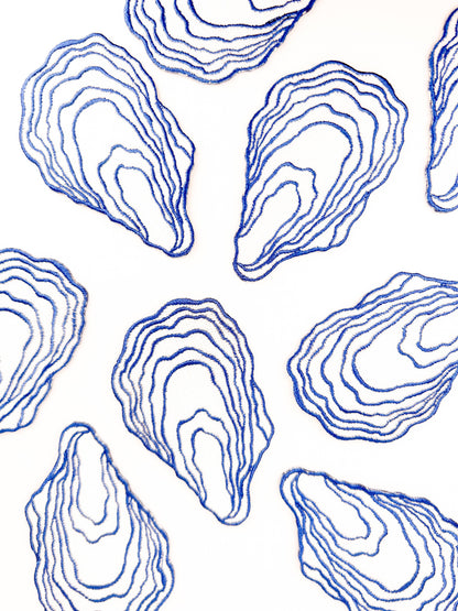Oyster Iron-On Patch