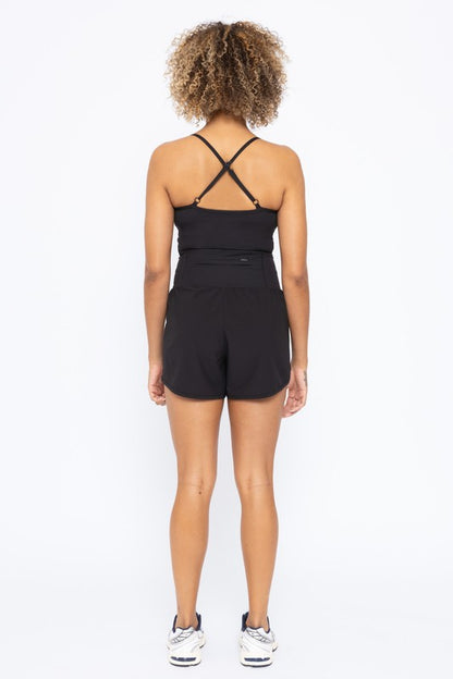 Move It Cross Back Active Romper