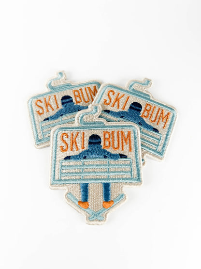 Ski Bum Iron-On Patch