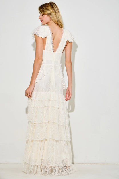 Capri After I Do Maxi Dress- Ivory