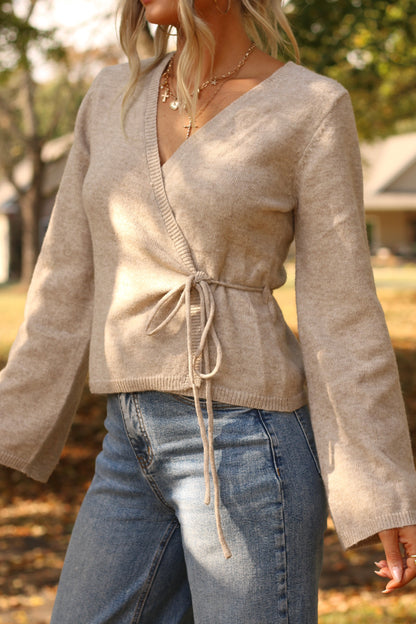 The Vienna Blouse- Taupe