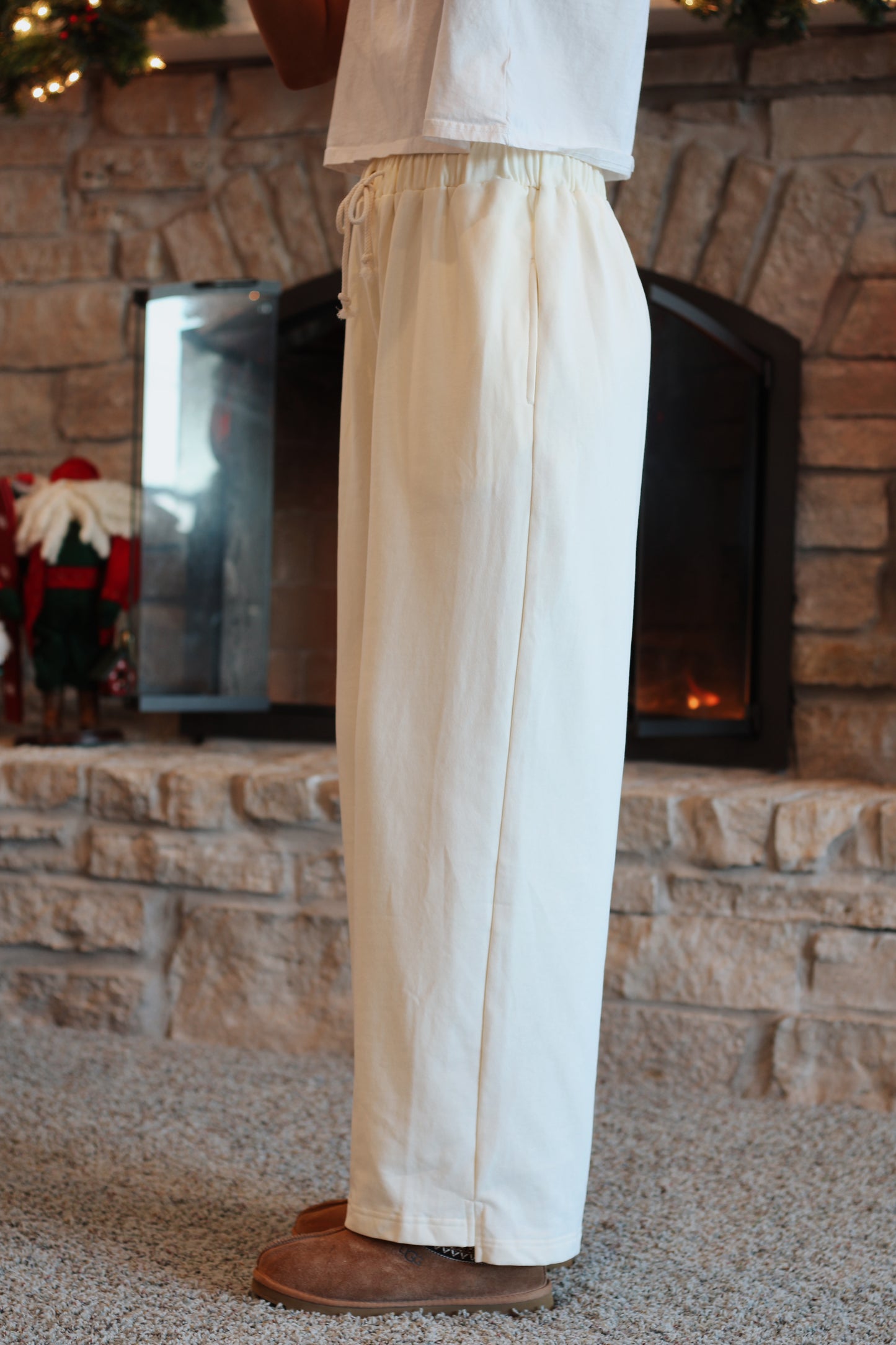 Winter Haven Lounge Pants- Cream