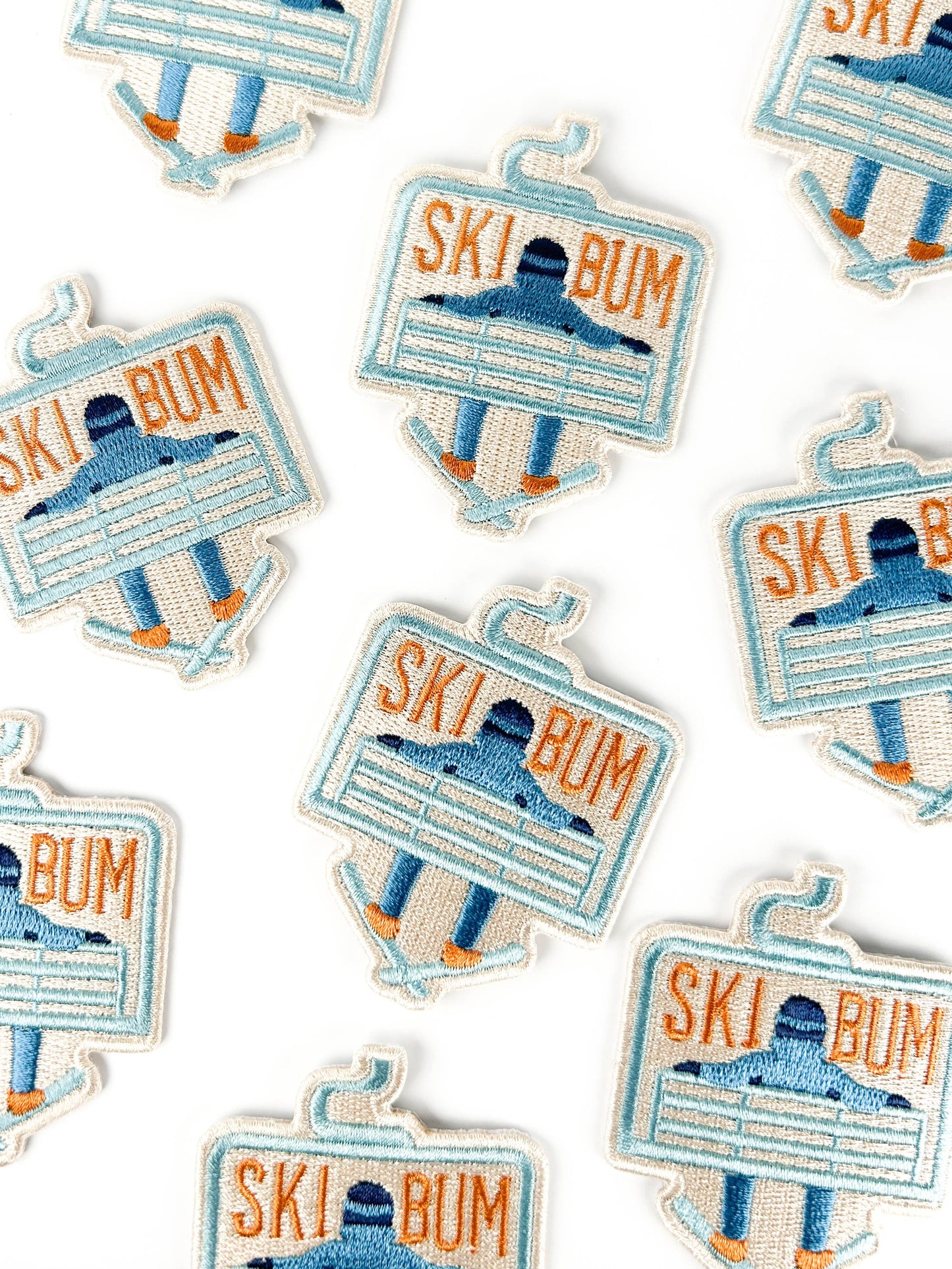 Ski Bum Iron-On Patch