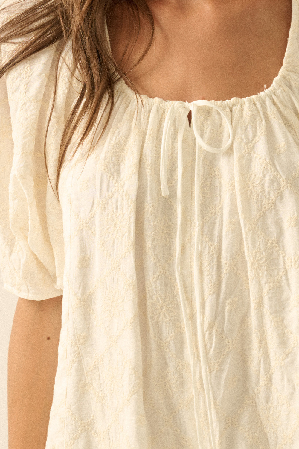 Dandelion Romper- Cream