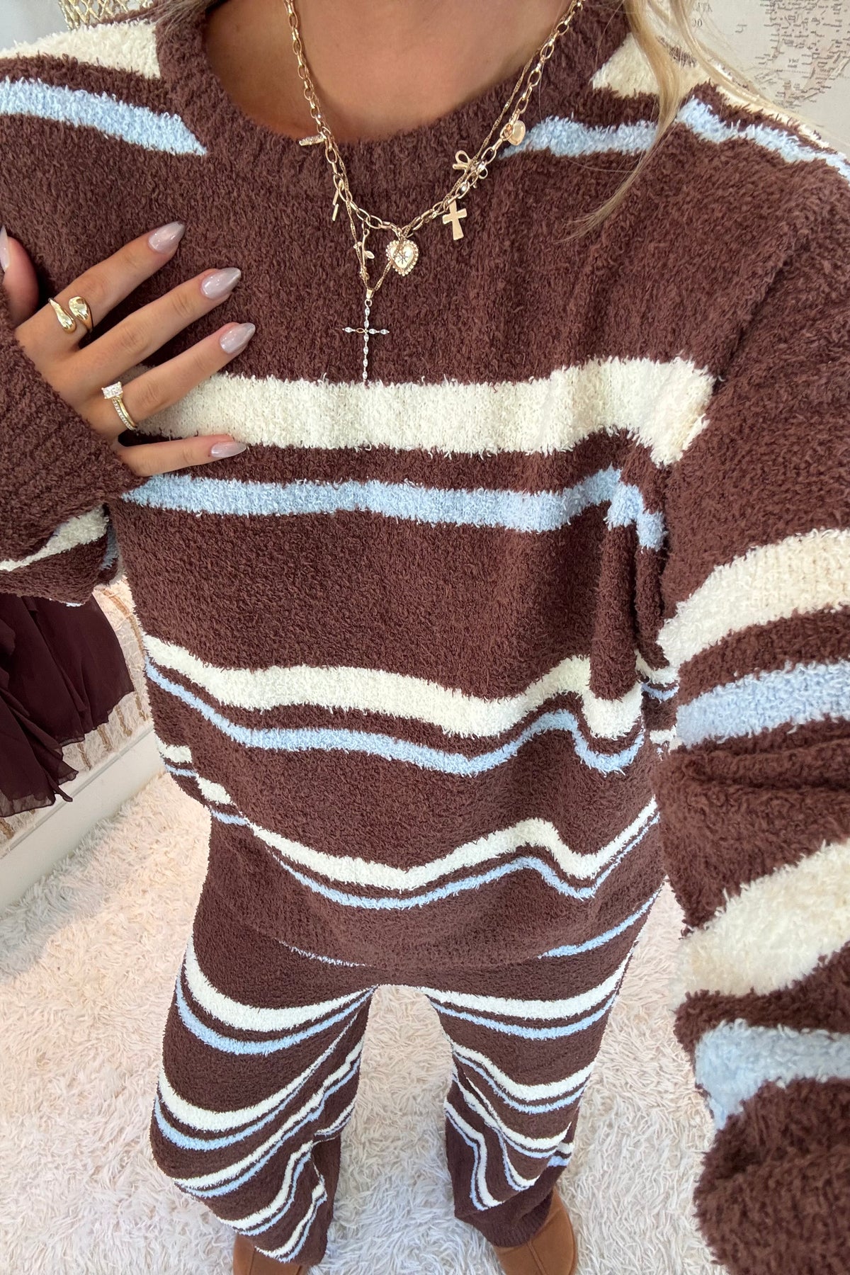 Cozy Cabin Lounge Set- Brown