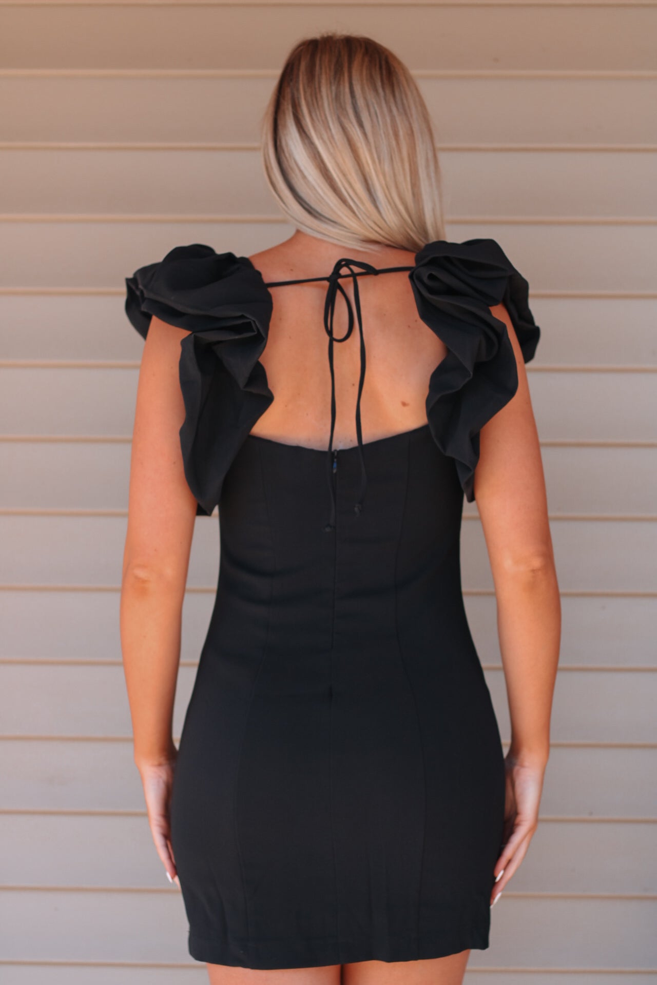 Deck the Halls Dress- Black