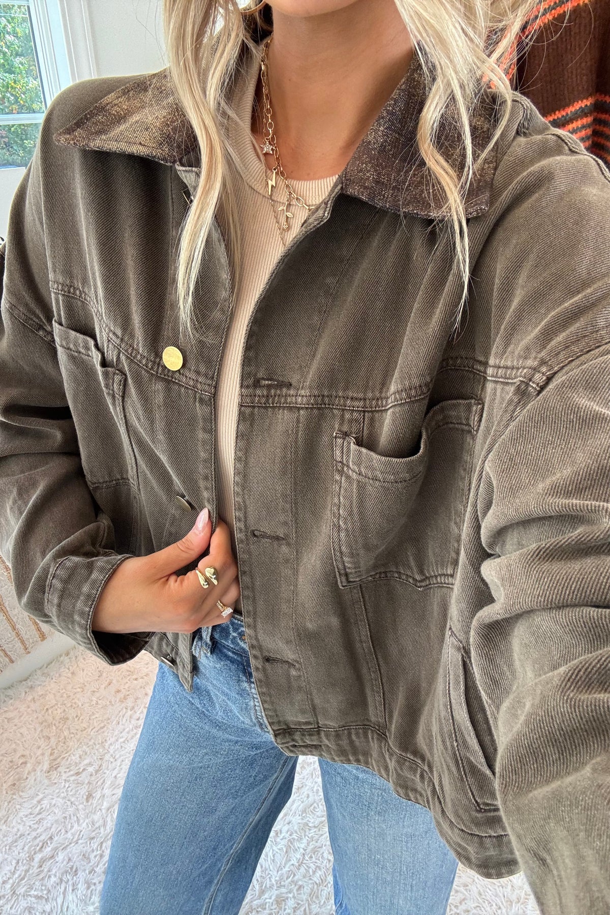 The Hudson Jacket- Brownie