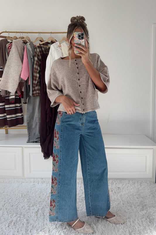 Sunday in SoHo Cardigan- Cappuccino