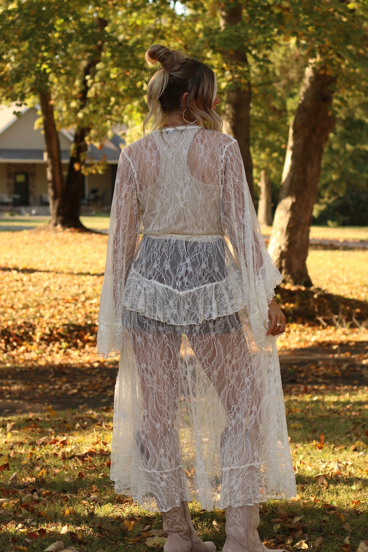 The Charleston Duster- Cream