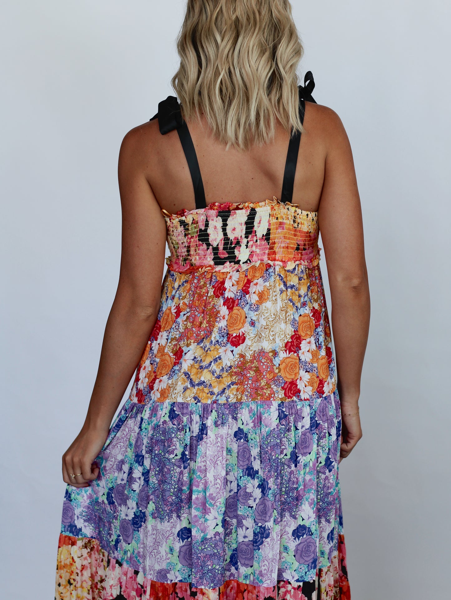 Sweet Escape Floral Maxi- Multi Flower