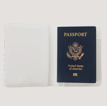 Porcelain Floral Passport Cover