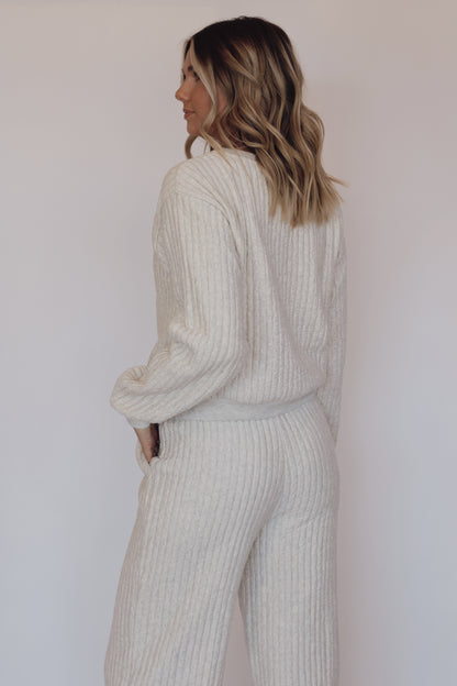 Willow Quilted Set- Oatmeal