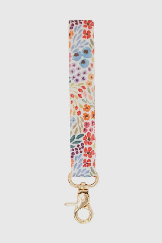 Country Blooms Wristlet Keychain