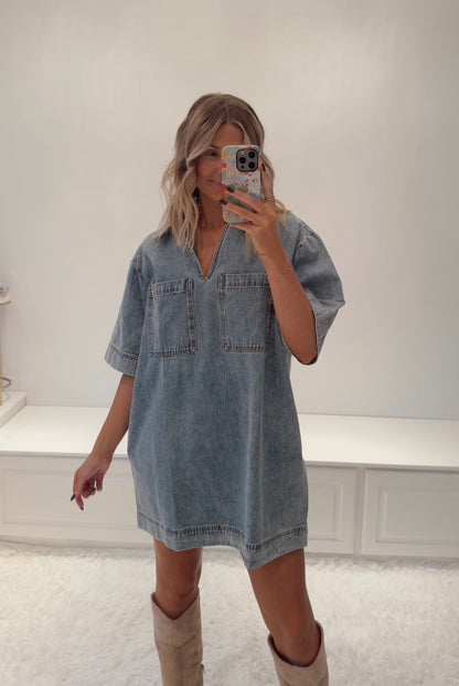 Daria Denim Dress