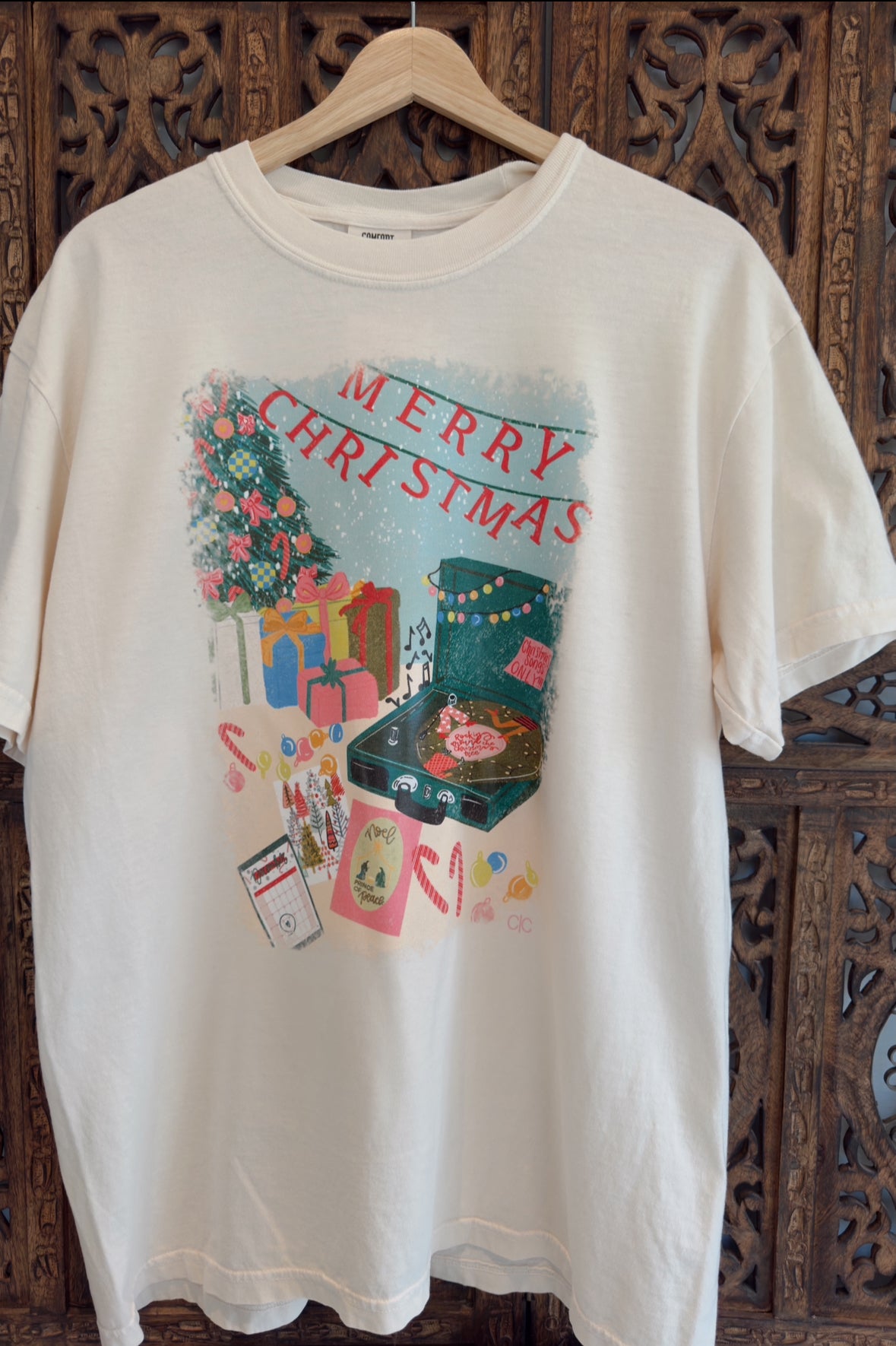 A Vintage Christmas Graphic Tee