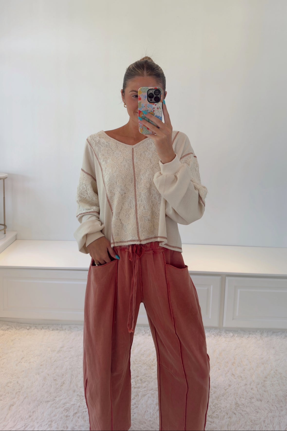Bon Voyage Barrel Pants- Sienna