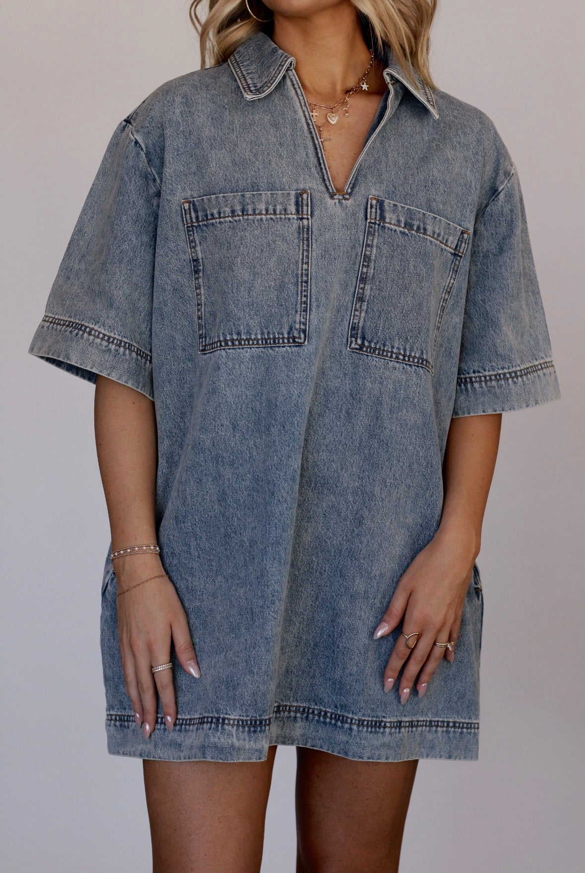 Daria Denim Dress